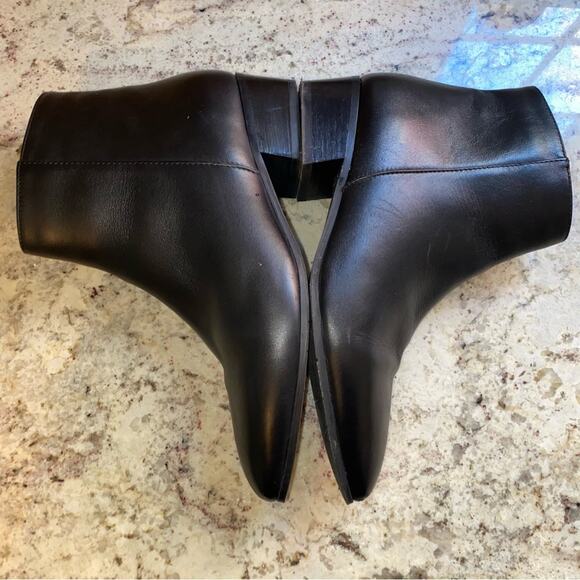 AQUATALIA $425 Fuoco Black Leather Italy Ankle Boot 7.5 EUC - Picture 6 of 16